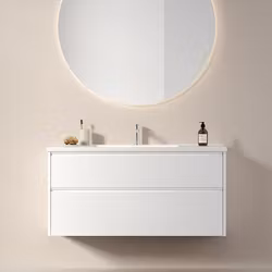 Tvättställsskåp INR Grand Grip Premium White 120