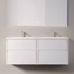 Tvättställsskåp INR Grand Grip Premium White 140