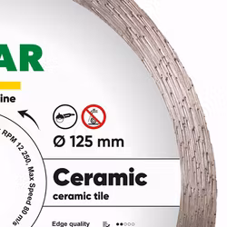 Diamantklinga Distar Ceramic Ø125, 22,23mm