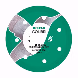 Diamantklinga Distar Colibri Ø76, 10mm