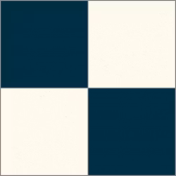 Klinker Hexa Square Deep Navy 15x15