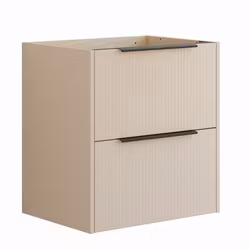 Tvättställsskåp Dansani Mido+ Classic 60x44 med 2 Lådor och Struktur Front