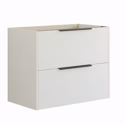 Tvättställsskåp Dansani Mido+ Classic 80x44 med 2 Lådor och Struktur Front