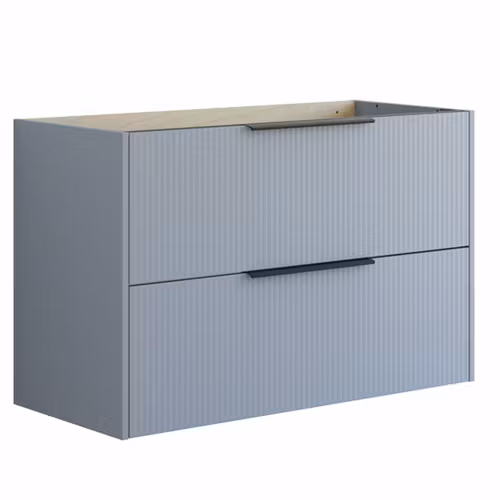 Tvättställsskåp Dansani Mido+ Classic 100x44 med 2 Lådor och Struktur Front