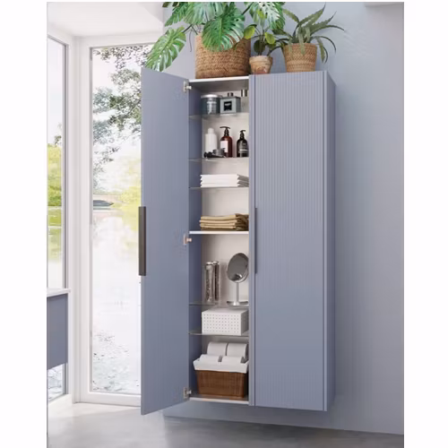 Högskåp Dansani Mido+ Classic med Vändbarlucka och Struktur Front