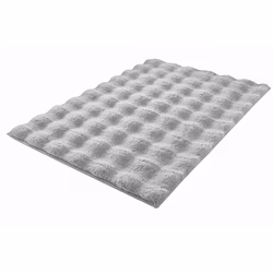 Badrumsmatta Kleine Wolke Cloud Silvergrey