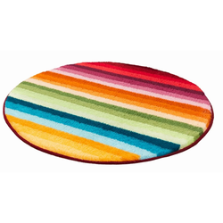 Badrumsmatta Kleine Wolke Funky Multi Rund 80 cm