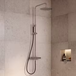 Takduschset INR Mist Krom/Svart