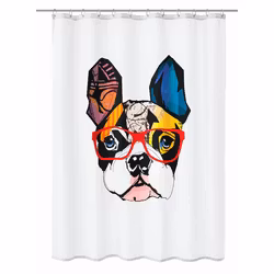 Duschdraperi Kleine Wolke Henry Multi 180x200 cm