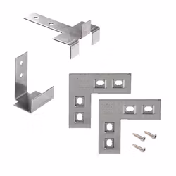 Sockelfäste Buzon KIT-E-BRS-END-INOX