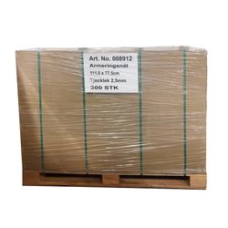 Armeringsnät 765x1165x2,5 mm Öppen frp: 300 st