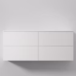 Tvättställsskåp INR Core Solid 120 med 4 Lådor