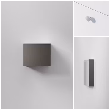 Möbelpaket INR Core Solid Carbon Grey 60 cm