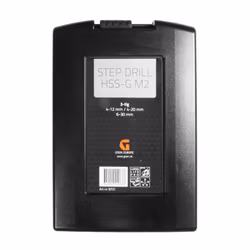 Stegborr Metall Step Drill Set (3 delar)