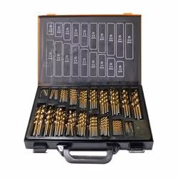Metallborr HSS-G TiN Drill Set 1-10 mm (170 delar)
