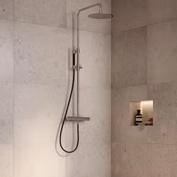 Takduschset INR Mist Krom/Svart