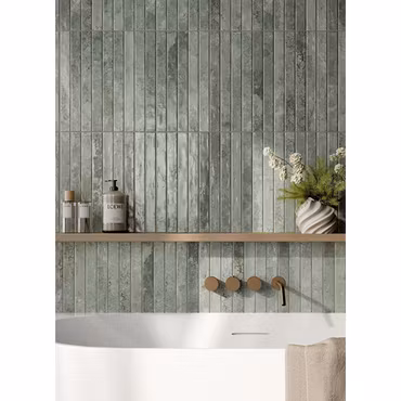 Kakel Kist Lux Jade Blank 4,8x45 cm