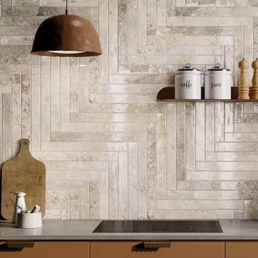 Kakel Kist Lux Ivory Blank 4,8x45 cm