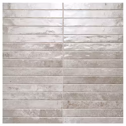 Kakel Kist Lux Light Grey Blank 4,8x45 cm