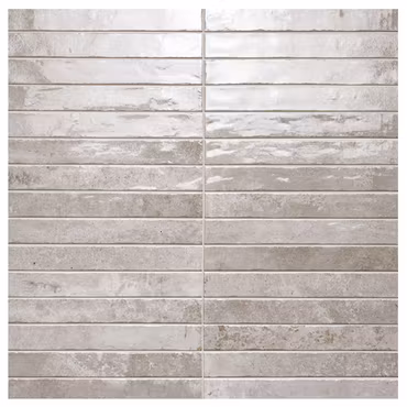 Kakel Kist Lux Light Grey Blank 4,8x45 cm