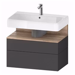 Tvättställsskåp Duravit Qatego 79x59 cm med Tvättställ