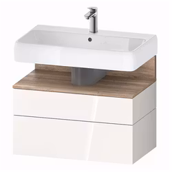 Tvättställsskåp Duravit Qatego 79x59 cm med Tvättställ