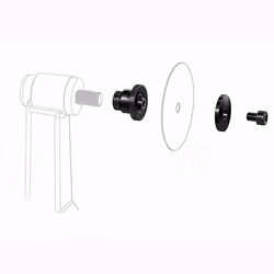 Adapter till Proxxon för skivor med 5,8 mm hål