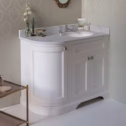 Fristående Tvättställsskåp Burlington för högerhörn 100 cm