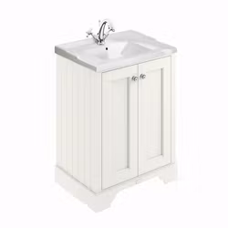 Fristående Tvättställsskåp Bayswater med Porslinstopp 62 cm