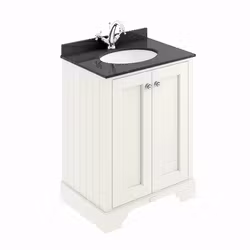 Fristående Tvättställsskåp Bayswater med Marmortopp 62 cm