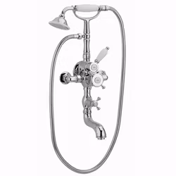 Badkarsblandare Huber Victorian med Duschtermostat 198