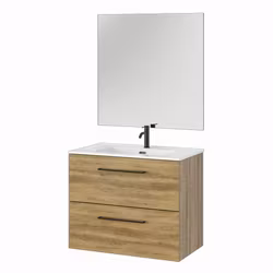 Möbelpaket Tiger Reef Mörk Ek 80 cm med Spegel