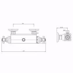 Duschblandare Ombg Donegal 12617