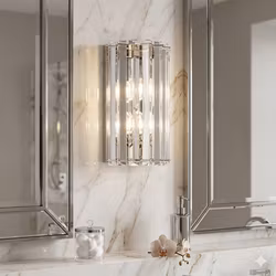 Badrumslampa Elstead Lighting Clifton Kristall