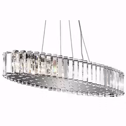 Badrumslampa Elstead Lighting Clifton Kristall med 12 Lampor