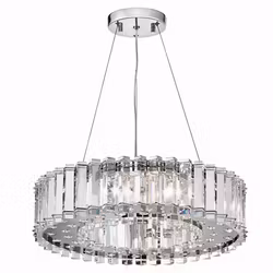 Badrumslampa Elstead Lighting Clifton Kristall med 8 Lampor