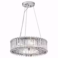 Badrumslampa Elstead Lighting Clifton Kristall med 6 Lampor