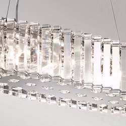 Badrumslampa Elstead Lighting Clifton Oval Kristall med 8 Lampor