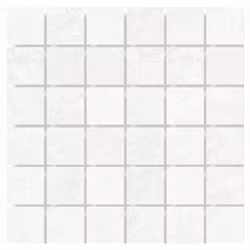 Mosaik Borgvik Vit Matt 4,8x4,8