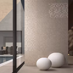 Mosaik Micron 2.0 Beige Polerad 5X5