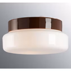 Vägg-/Taklampa Bastu Ifö Electric Classic Brun