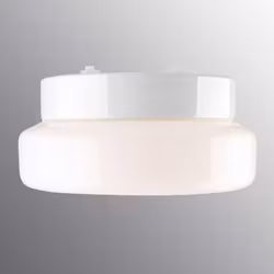 Vägg-/Taklampa Bastu Ifö Electric Classic Vit