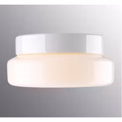 Vägg-/Taklampa Ifö Electric Classic E27 Vit