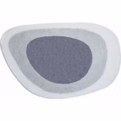 Badrumsmatta Grund Lake Silver 60x90 cm