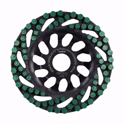Diamantslipskiva Distar DGS-S, Green Point 125/22,23-77