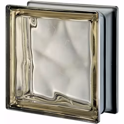 Glasblock Seves Metallic Siena