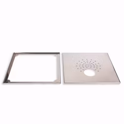 Golvsil KGC m. ram m. urtag 300x300x9 mm
