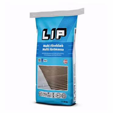 Fästmassa Lip Multi Grå 20 Kg