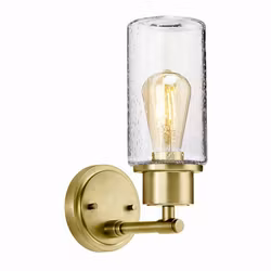 Vägglampa Elstead Lighting Alice Borstad Mässing