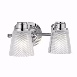 Vägglampa Elstead Lighting Ash Två Ljuskällor